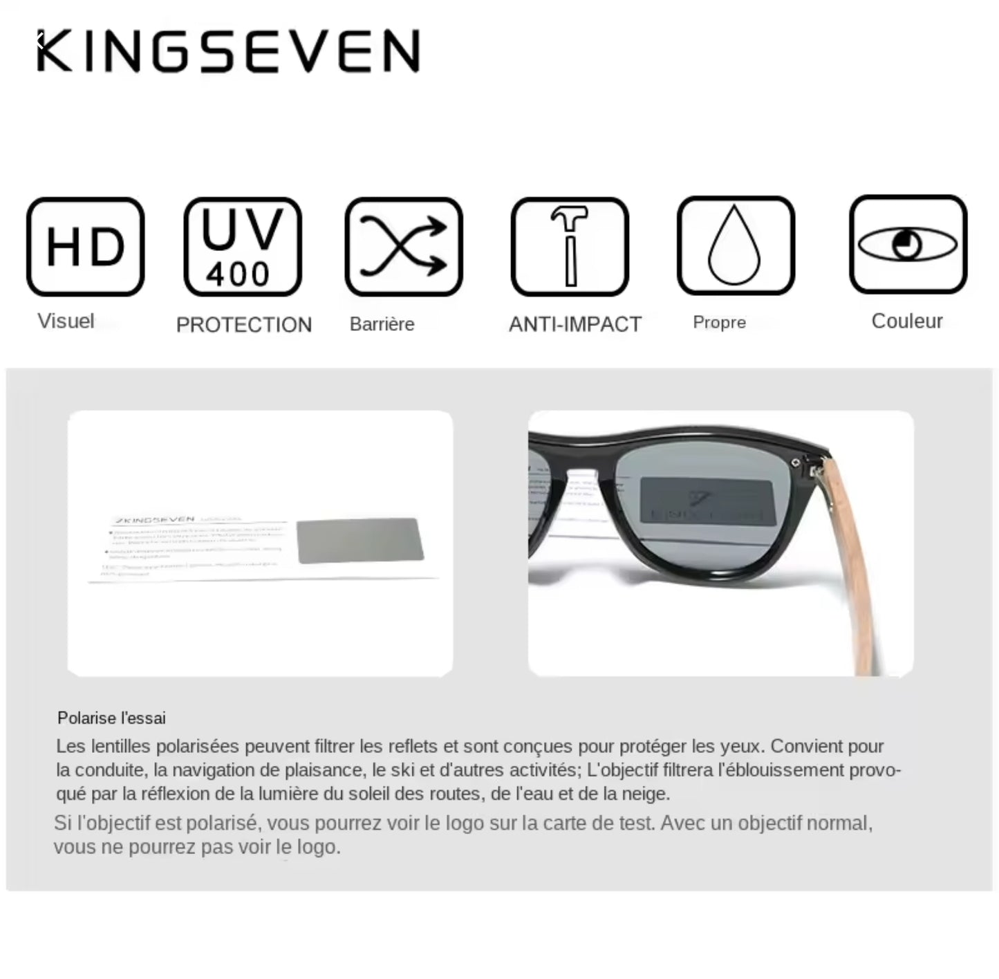 lunettes UV400 homme et femme